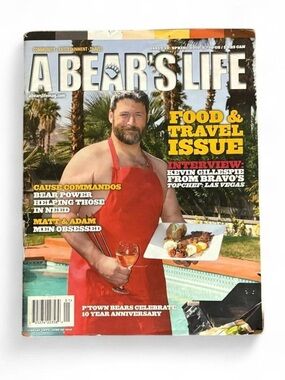 Men’s Magazine A Bear's Life Magazine - Special Food & Travel Issue